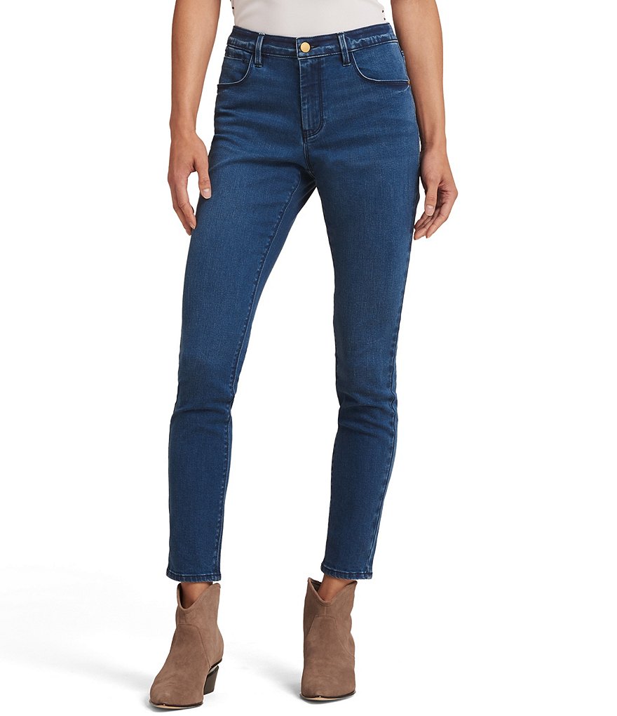 DNMPNT ID 005 – Women 98-2 Cotton-Spandex Dark Wash Stretched Denim ...