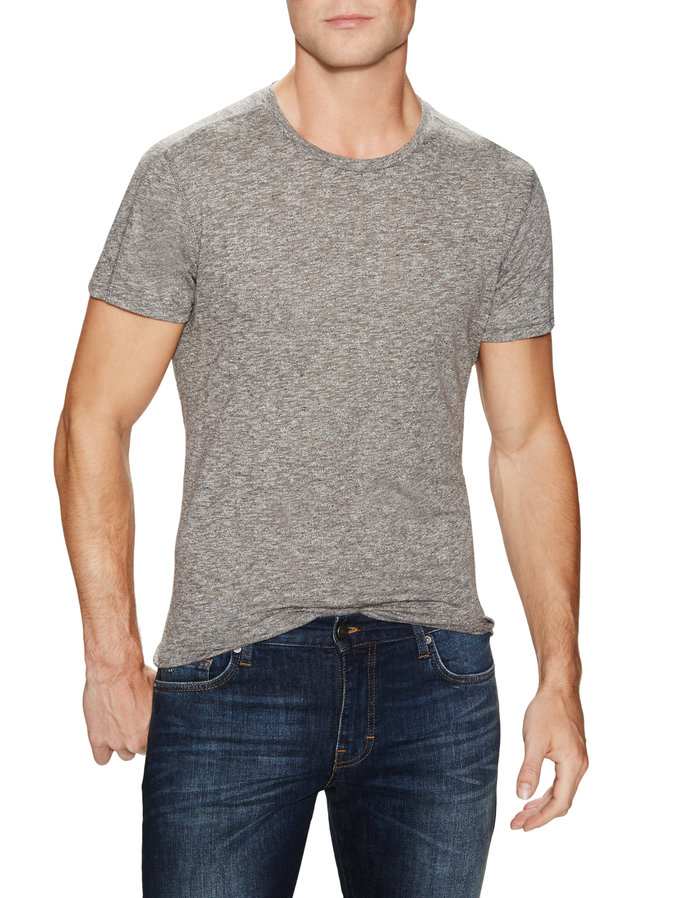Tee ID 023 – Men 50-Cotton-50 Polyester Melange Tee-Shirt – MAASS BD ...